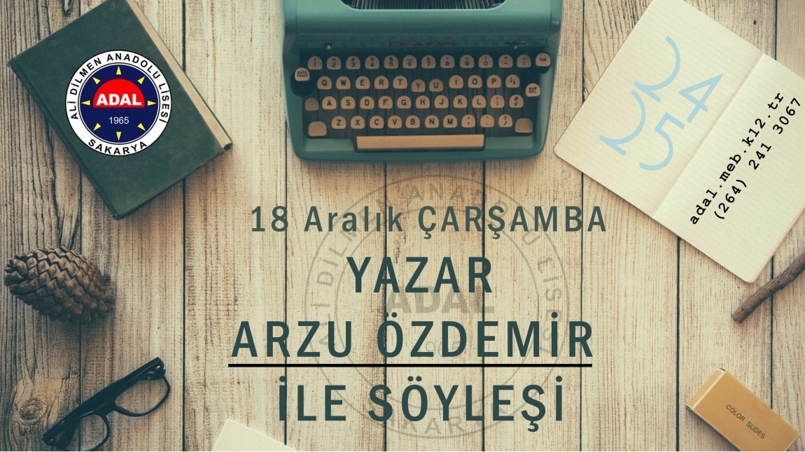 YAZAR ARZU ÖZDEMİR İLE SÖYLEŞİ